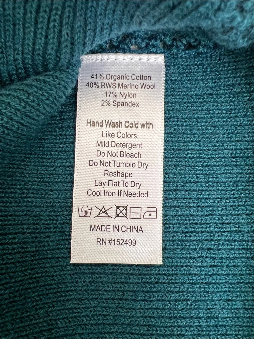 NWT Amour Vert Olympe Knit Pencil Skirt Forest Green Size XL
